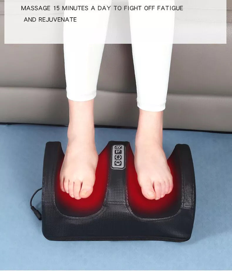 Electric Foot Massage Shiatsu Therapy Relax Health Care.