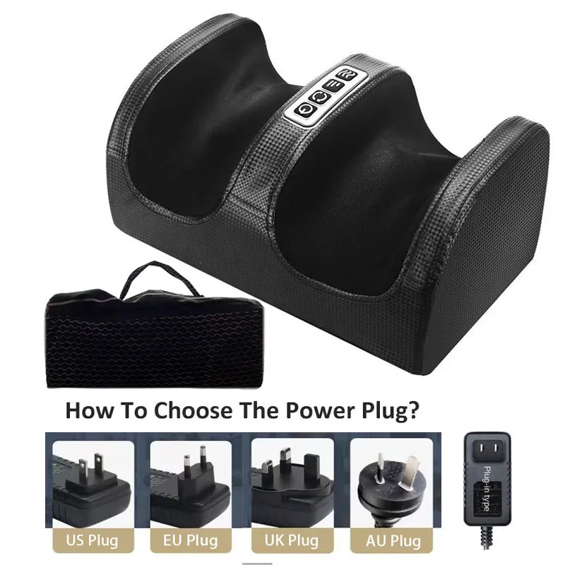 Electric Foot Massage Shiatsu Therapy Relax Health Care.