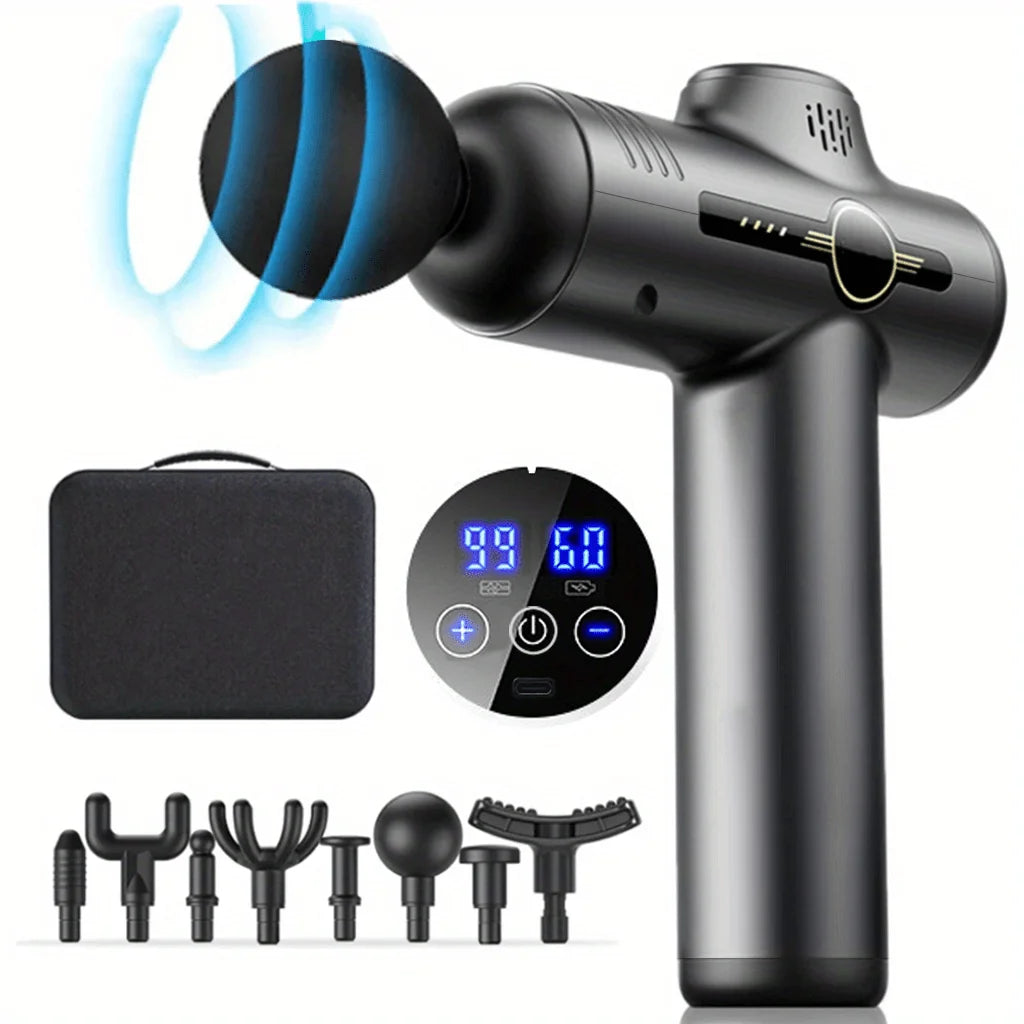 99 Speed Professional Muscle Massage Gun Massager Massager for Neck and Back Massage Instrument.