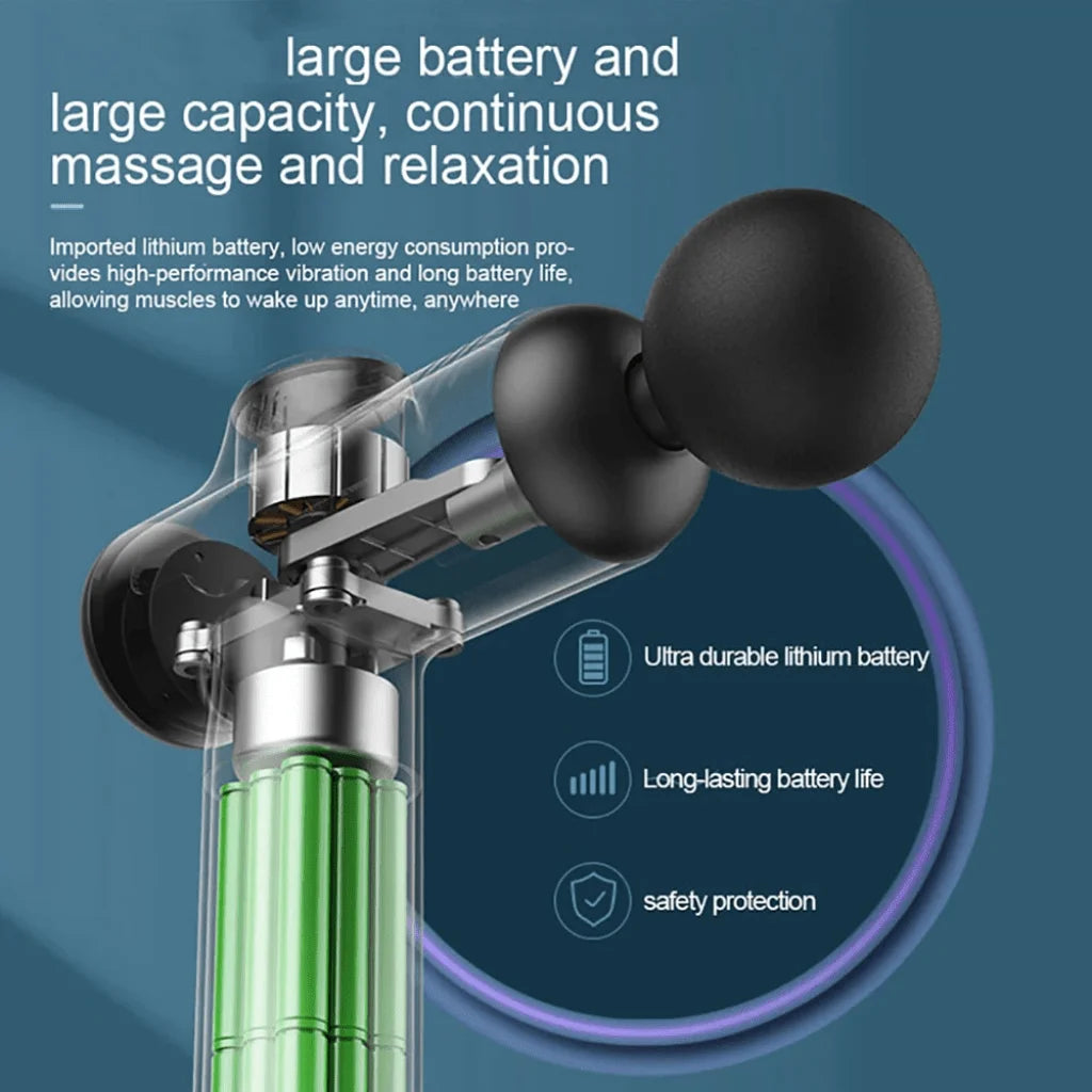 99 Speed Professional Muscle Massage Gun Massager Massager for Neck and Back Massage Instrument.