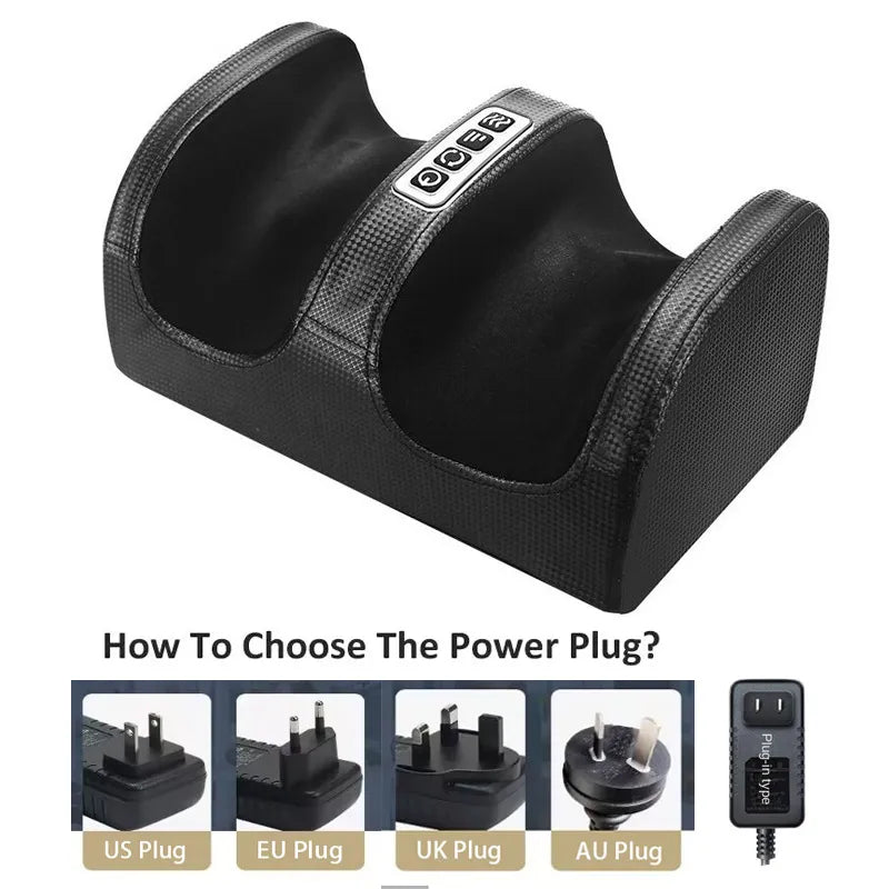 Electric Foot Massage Shiatsu Therapy Relax Health Care.