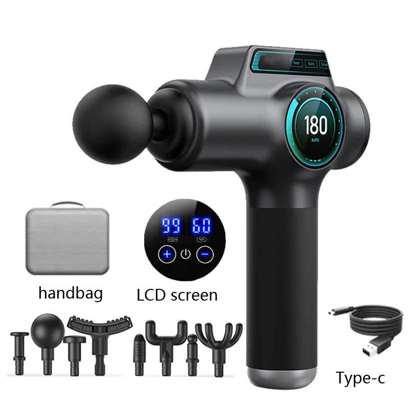 99 Speed Professional Muscle Massage Gun Massager Massager for Neck and Back Massage Instrument.