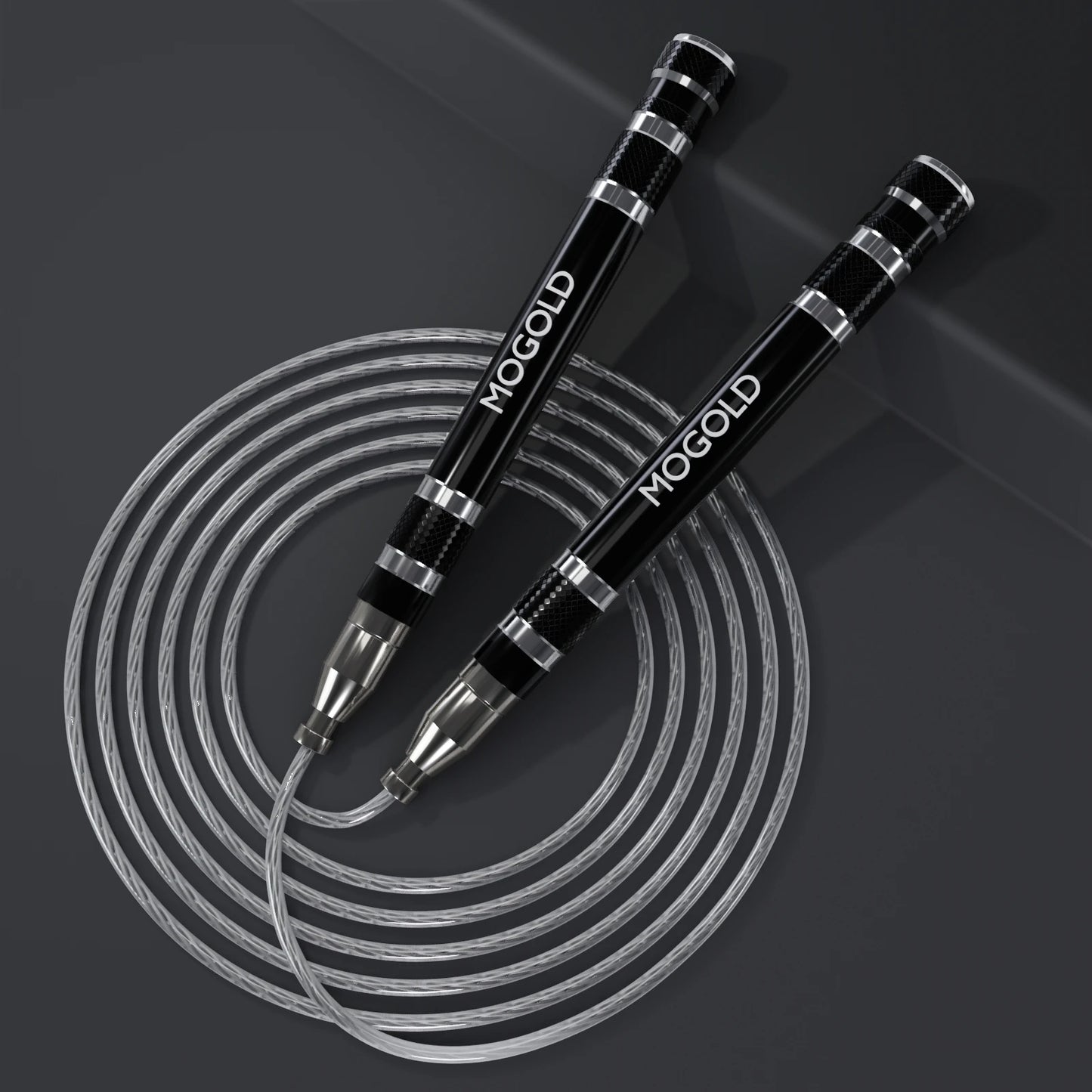 Aluminum Jump Rope, Ball Bearing, Adjustable Length Wire Rope, Gym Adult Fitness Training Sports Equipment.