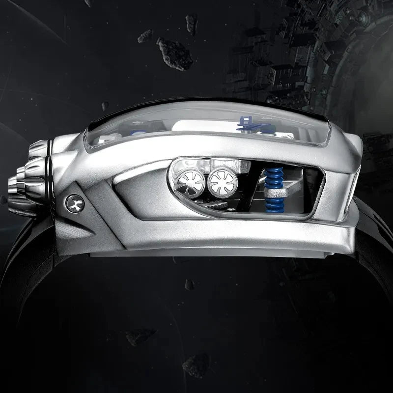 PINDU Design Men's Watches Top Brand Luxury Military Sport Men NH05 Automatic Watch Waterproof Mechanical Watches.