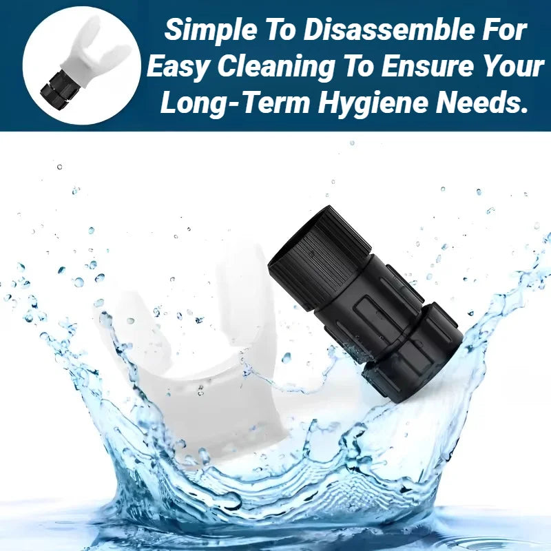 1Pcs Breathing Exercise For Lungs Portable Breath Fitness Exerciser Device Endurance Workout With Adjustable Resistances.