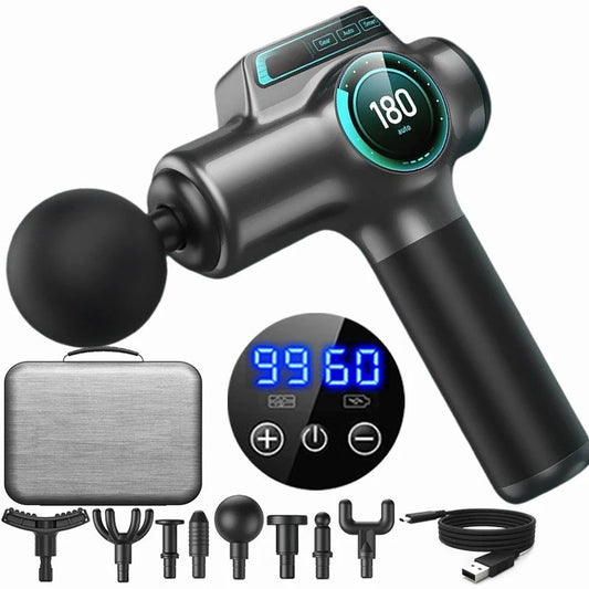 99 Speed Professional Muscle Massage Gun Massager Massager for Neck and Back Massage Instrument.