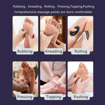 Electric Foot Massager Heated Roller Calf Deep Tissue Shiatsu Kneading Body Massage Relaxed Muscles Health Care.