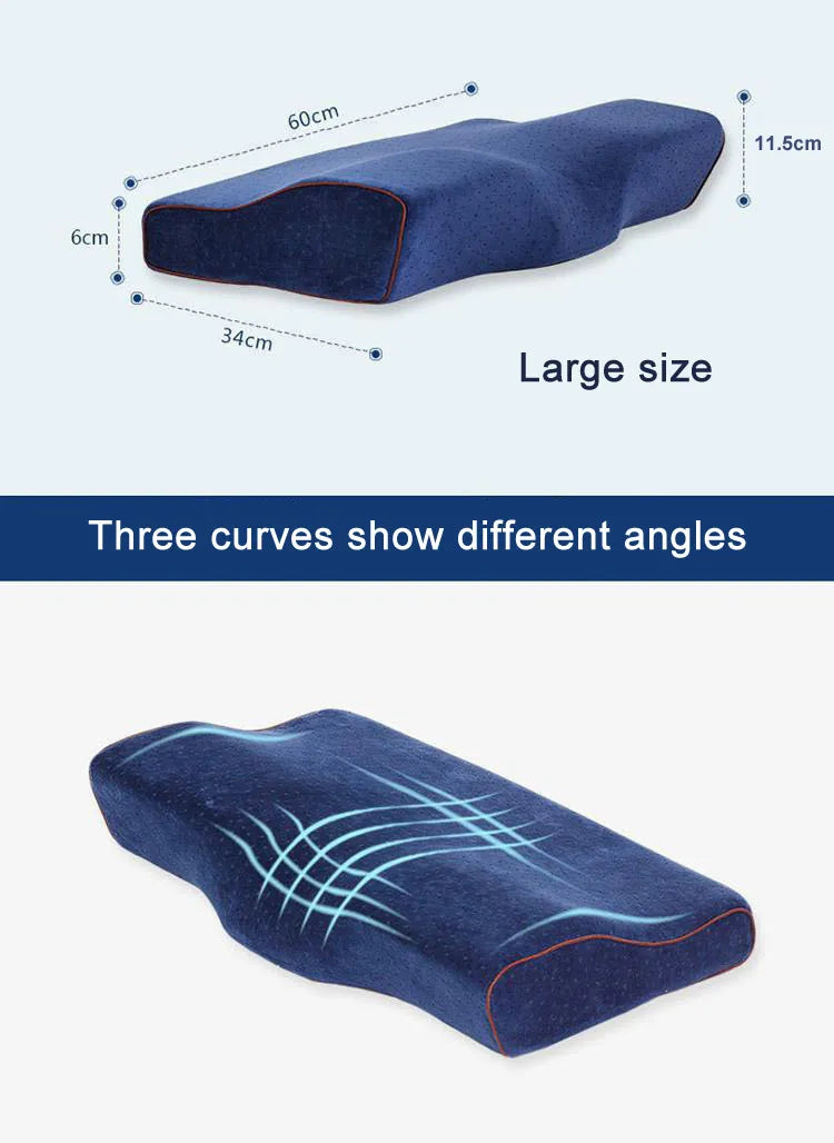 YR Memory Foam Pillow For Sleep Cervical Pillows, Pillows Relax The Cervical Spine Adult Slow Rebound