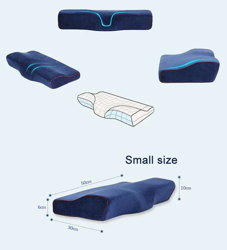 YR Memory Foam Pillow For Sleep Cervical Pillows, Pillows Relax The Cervical Spine Adult Slow Rebound