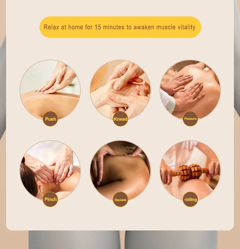 Neck Massager Small Waist Massager Heating  Electric Small Massager Whole Body Massage To Relieve Muscle
