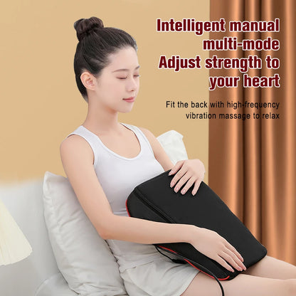 Neck Massager Small Waist Massager Heating  Electric Small Massager Whole Body Massage To Relieve Muscle