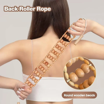 Wood Therapy Massage Tools Wooden  Massager Kit for Anticellulite, Body Contouring, Muscle Relax