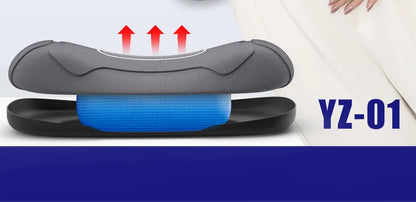 Electric Lumbar Traction Massager for Pain Relief  Adjustable Intensity  Vibration Intelligent Inflatable Back Posture Corrector
