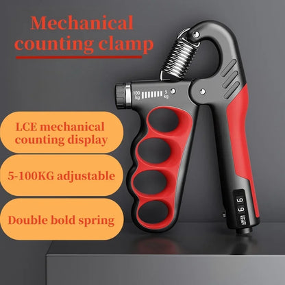 5-100kg Adjustable Hand Grips Strength Gym Wrist Expander Hand Strengthener Fitness Hand Strength Exercise.