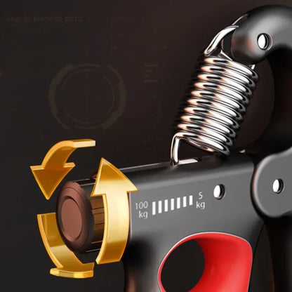 5-100kg Adjustable Hand Grips Strength Gym Wrist Expander Hand Strengthener Fitness Hand Strength Exercise.