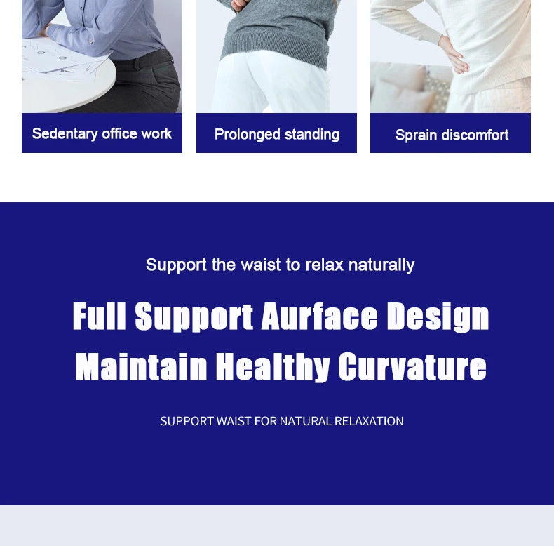 Electric Lumbar Traction Massager for Pain Relief  Adjustable Intensity  Vibration Intelligent Inflatable Back Posture Corrector