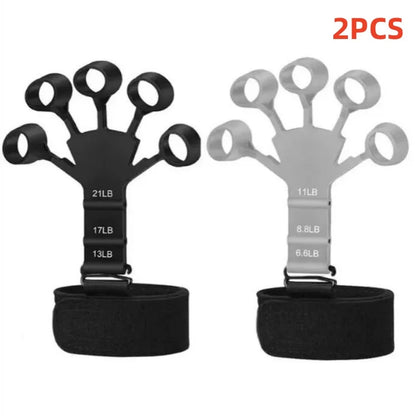 Finger Gripper Finger Exerciser Guitar Finger Exerciser 6 Resistant Levels Recovery Physical Tools Hand Strengthener