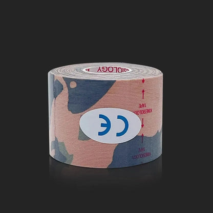 1pc Elastic Sports Waterproof Protective Tape Kinesiology Tape  Athletic Bandage Muscle Tape Face Lifting Camouflage Tape