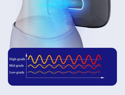 Electric Lumbar Traction Massager for Pain Relief  Adjustable Intensity  Vibration Intelligent Inflatable Back Posture Corrector