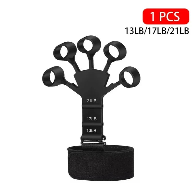 Finger Gripper Finger Exerciser Guitar Finger Exerciser 6 Resistant Levels Recovery Physical Tools Hand Strengthener